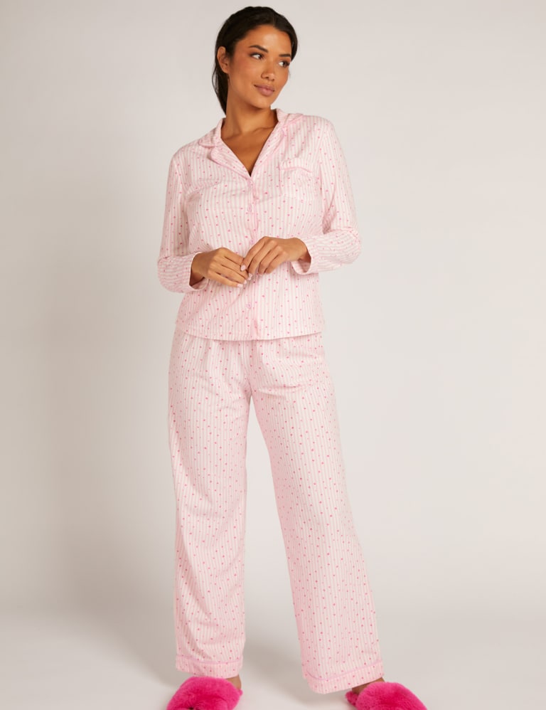 M&s heart hot sale pyjamas