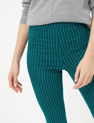 Striped shop jeggings online