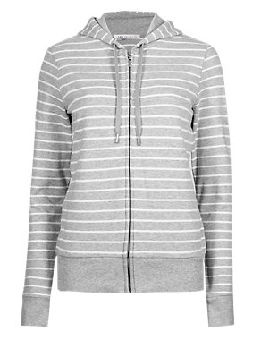 Striped Hooded Sweat Top Image 2 of 4