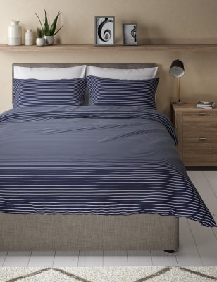 Striped Jersey Bedding Set M S