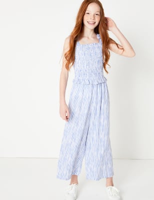 marks and spencer striped jumpsuit