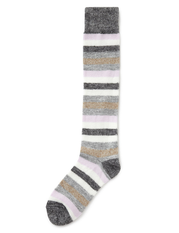 Striped Knee High Socks Image 1 of 1