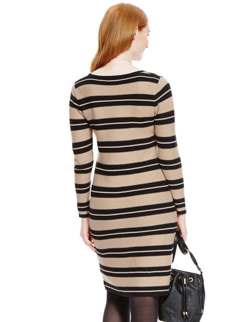 Striped Knitted Tunic Dress 4 of 4
