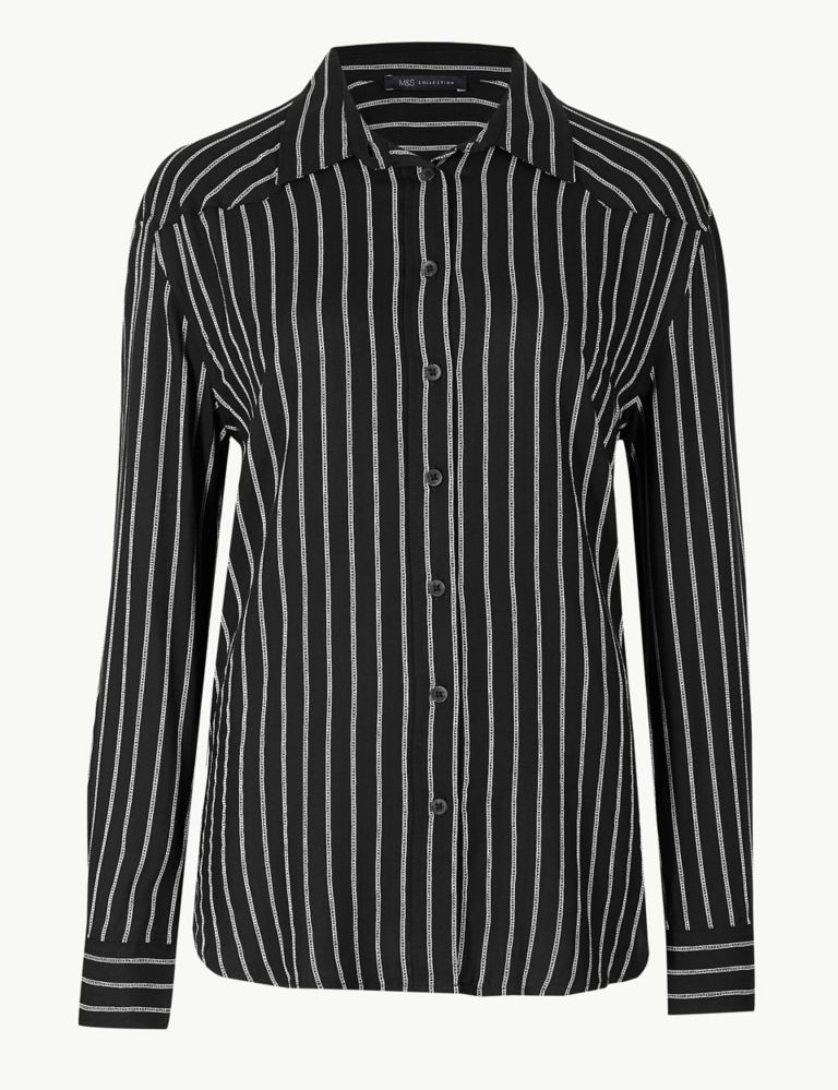 Striped Long Sleeve Shirt 2 of 4