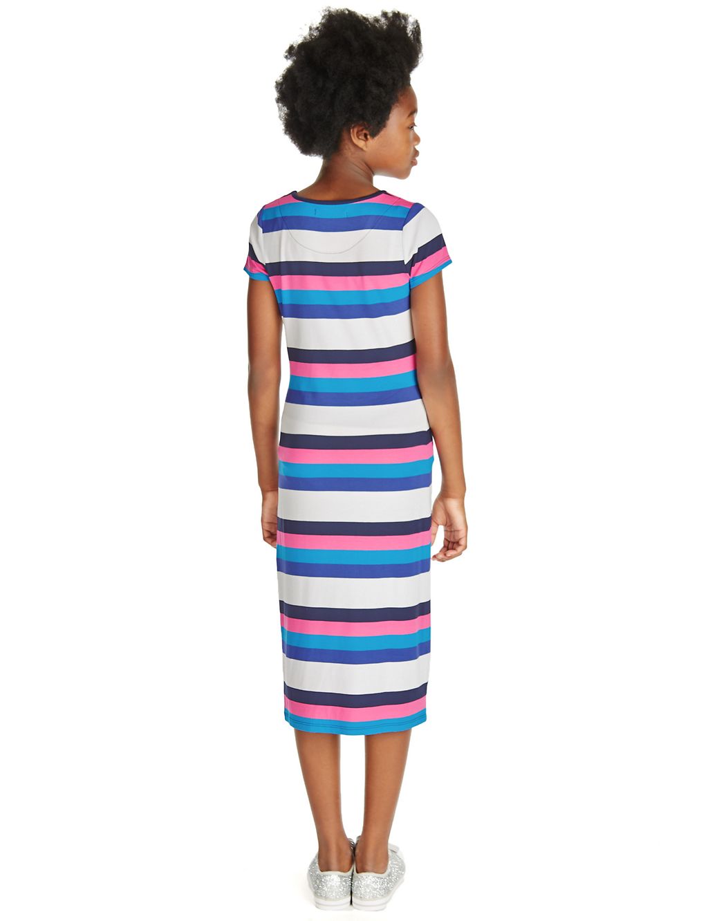 Striped Maxi Dress (5-14 Years) 2 of 3