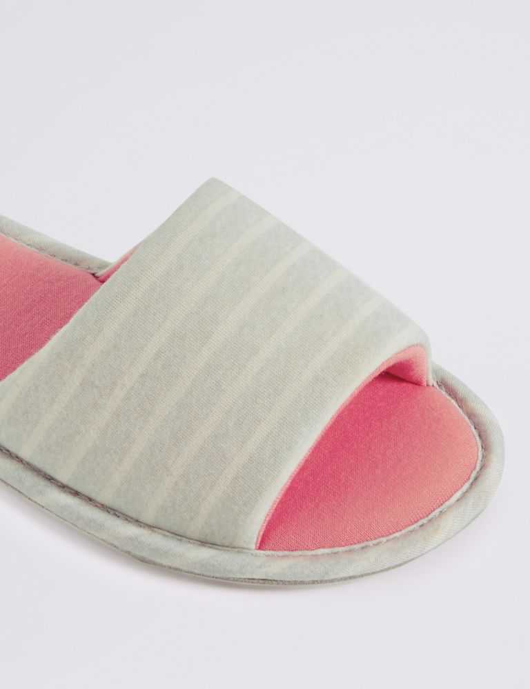 Striped Mule Slippers 6 of 6