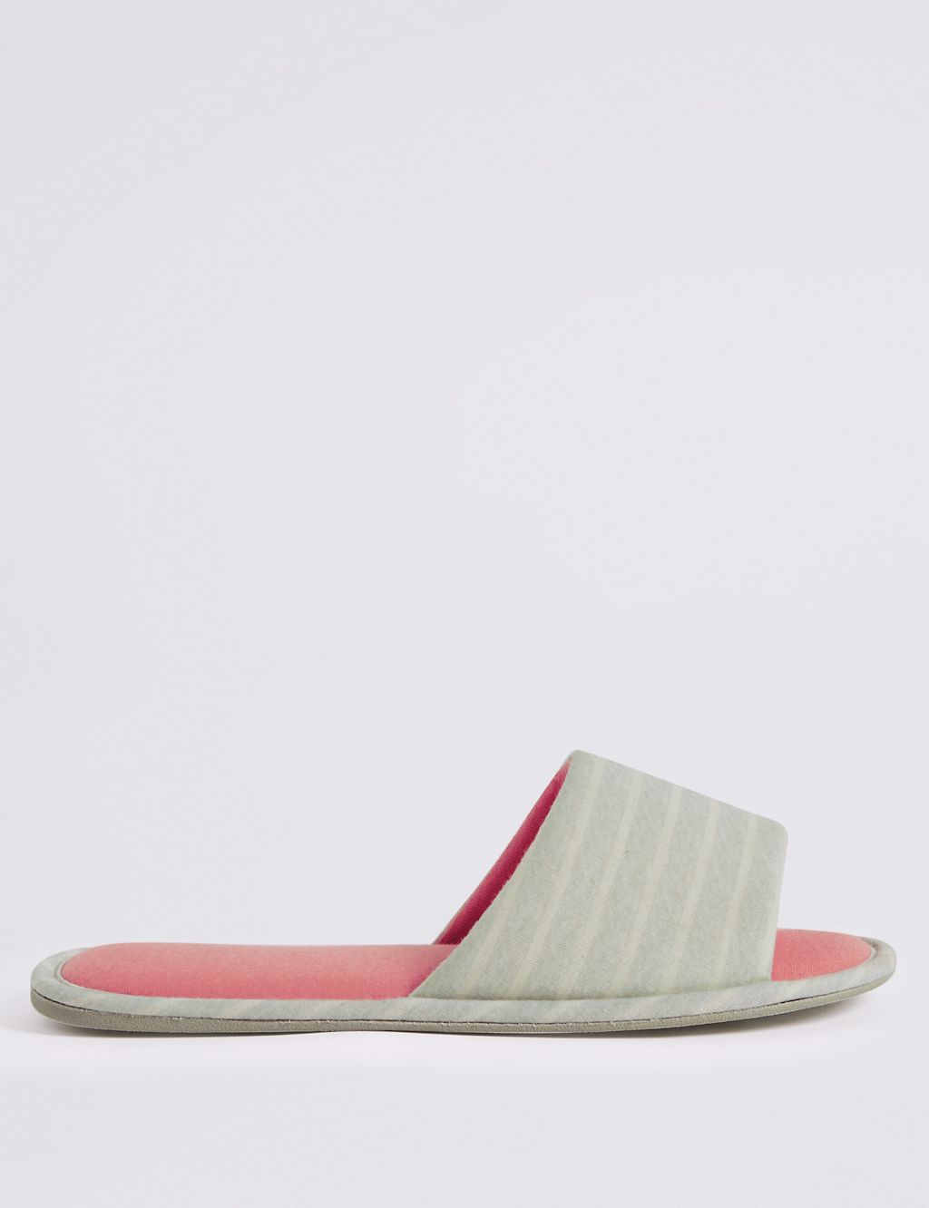 Striped Mule Slippers 1 of 6