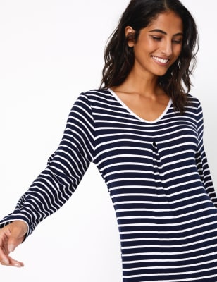 m&s long nightdress