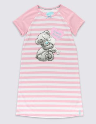Striped Nightdress with StayNEW™ (1-16 Years) Image 2 of 3