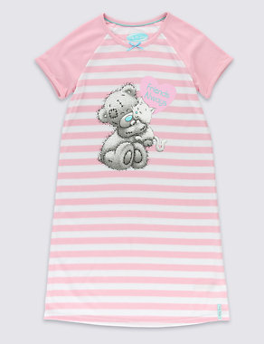 Striped Nightdress with StayNEW™ (1-16 Years) Image 2 of 3