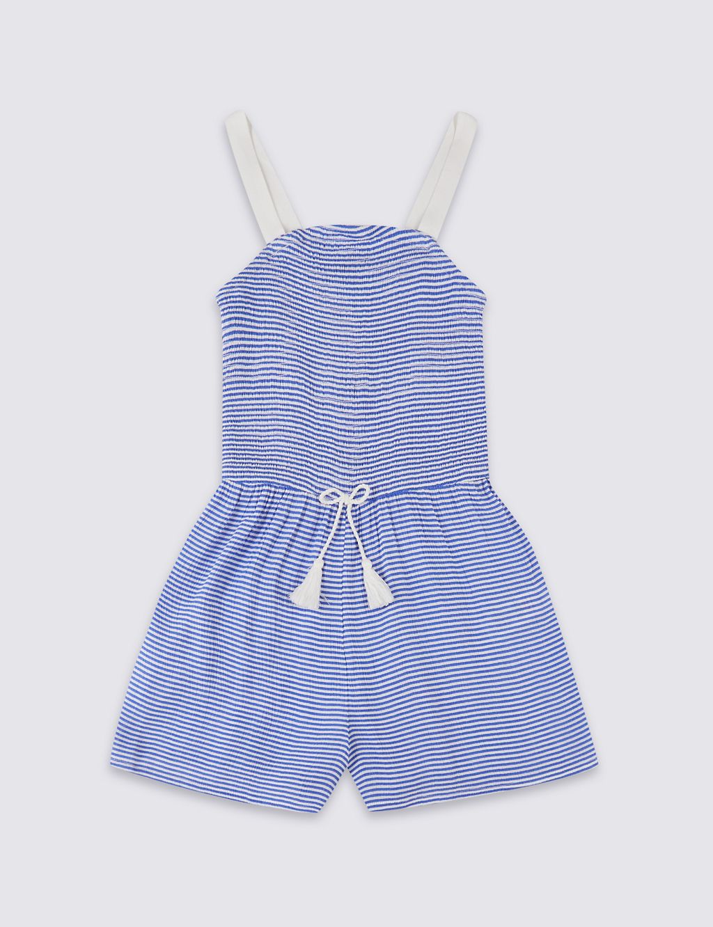 Striped Playsuit (3-16 Years) 1 of 4