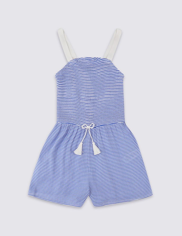 Striped Playsuit (3-16 Years) 2 of 4