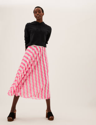 m and s elasticated waist skirts