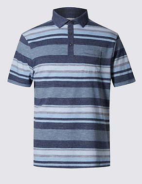 Striped Polo Shirt Image 2 of 4
