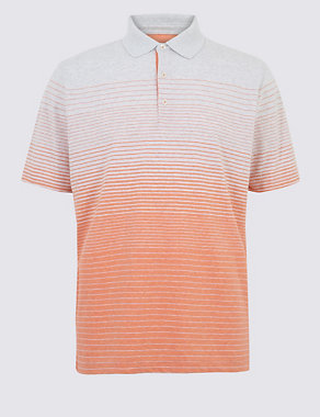 Striped Polo Shirt Image 2 of 4