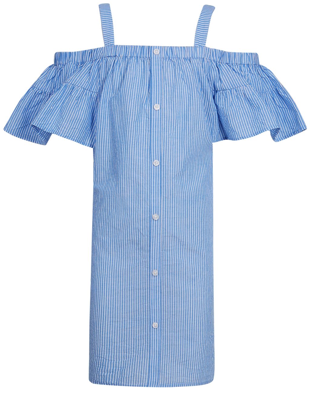 Striped Pure Cotton Dress (3-16 Years) 4 of 5