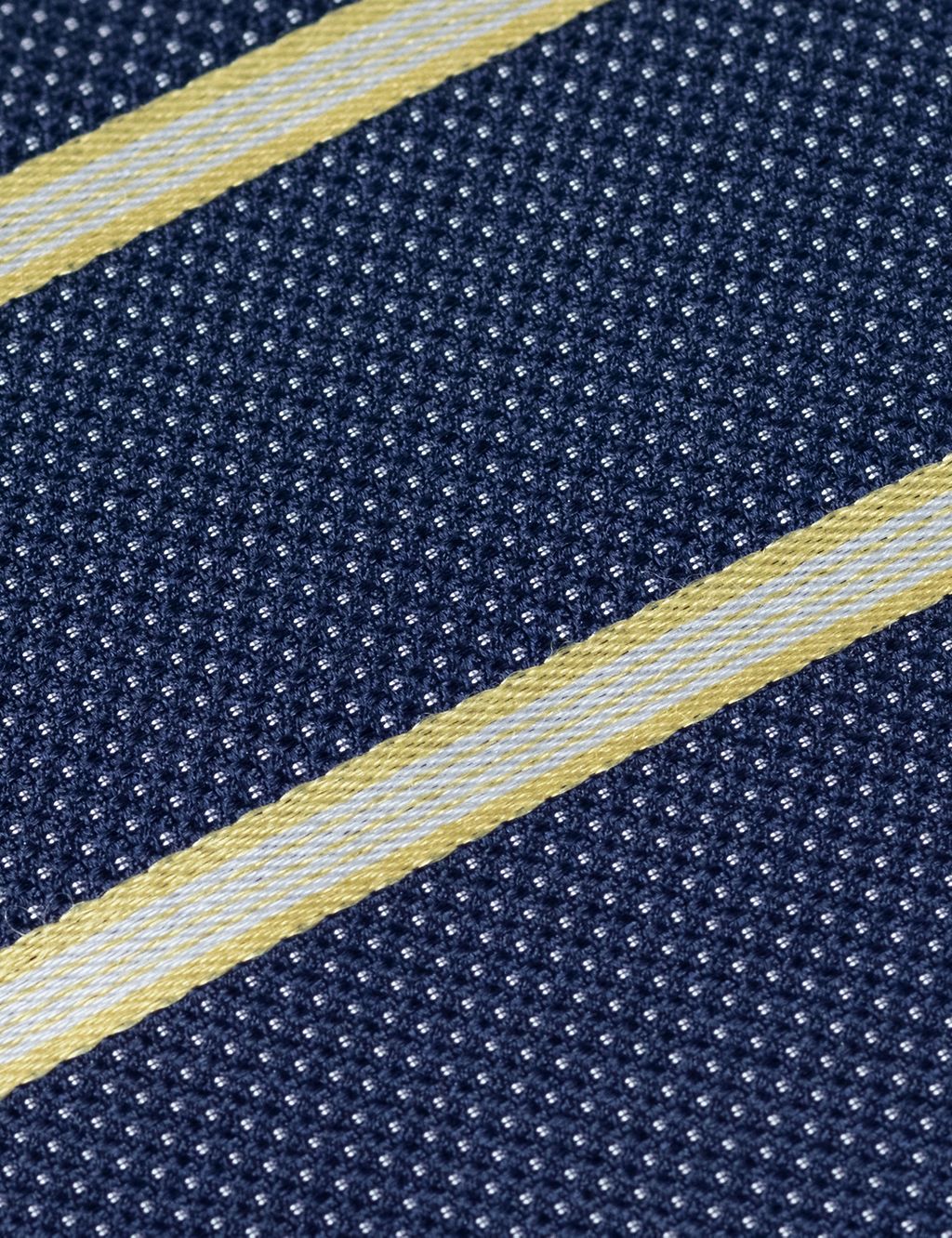 Striped Pure Silk Tie 2 of 3