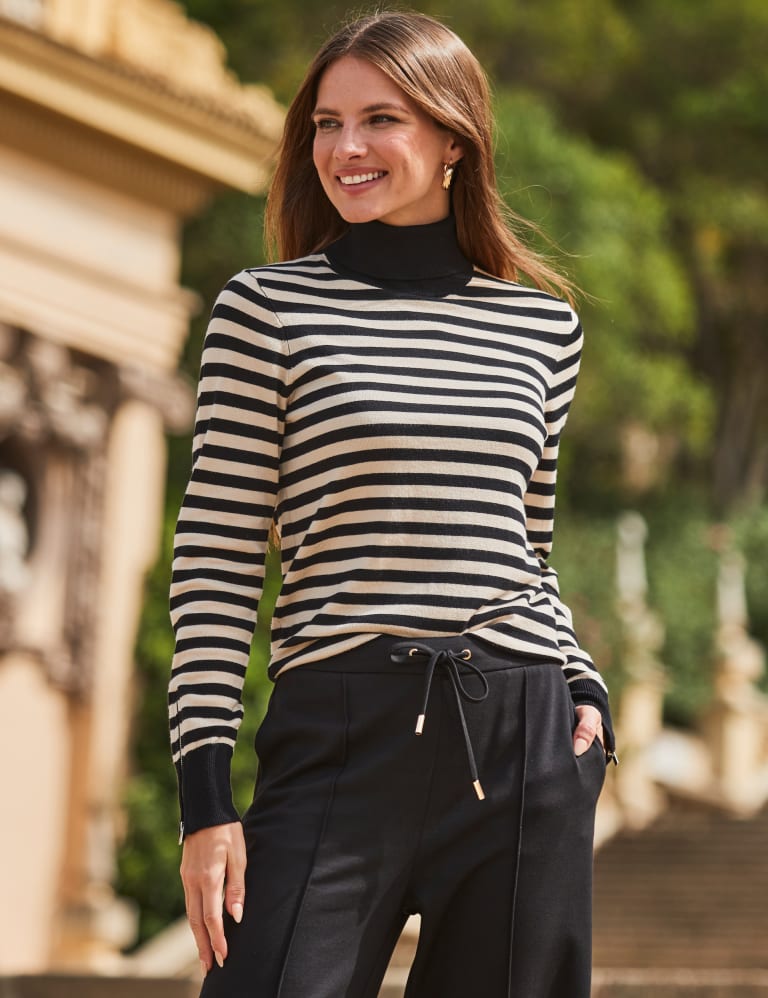 Striped polo outlet neck womens