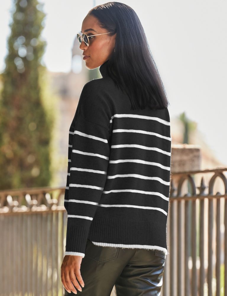 Striped Roll Neck Jumper 3 of 3