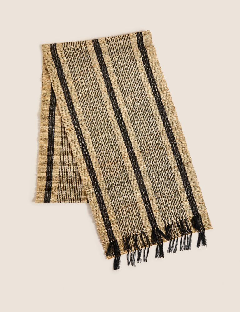 Striped Seagrass Table Runner 1 of 3