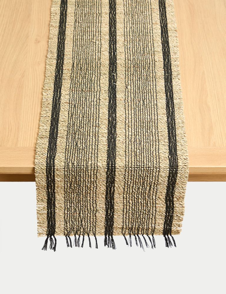 Striped Seagrass Table Runner 1 of 4