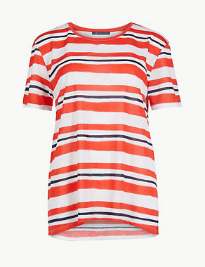 Striped Short Sleeve T-Shirt Image 2 of 4
