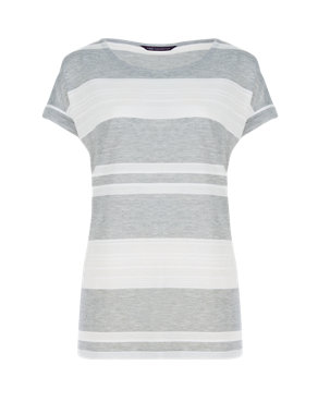 Striped Short Sleeve T-Shirt Image 2 of 4