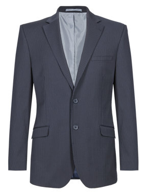 Striped Slim Fit 2 Button Jacket Image 2 of 7