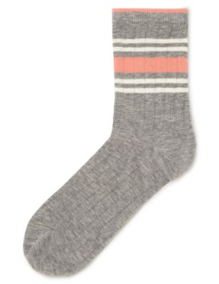 Striped Sports Socks Image 1 of 1