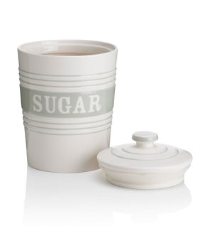 Striped Sugar Storage Jar Image 2 of 3