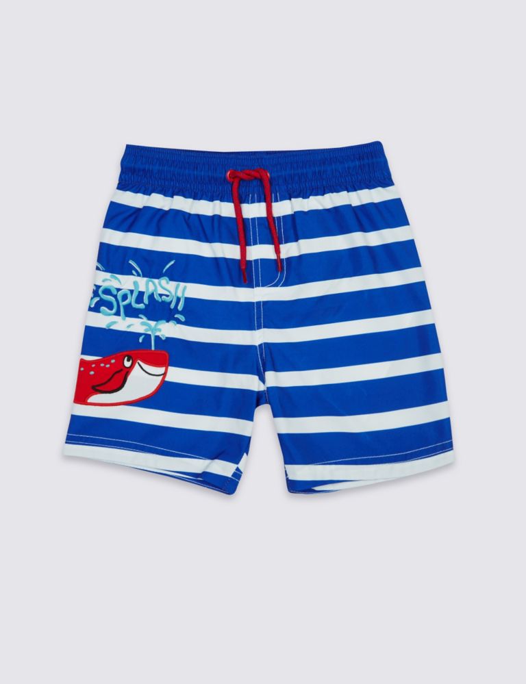 Striped Swim Shorts (0-5 Years) 1 of 4