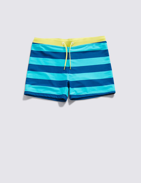 Striped Swimming Shorts (5-14 Years) Image 1 of 2