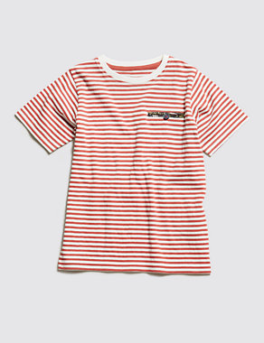Striped T-Shirt (1-7 Years) Image 2 of 3