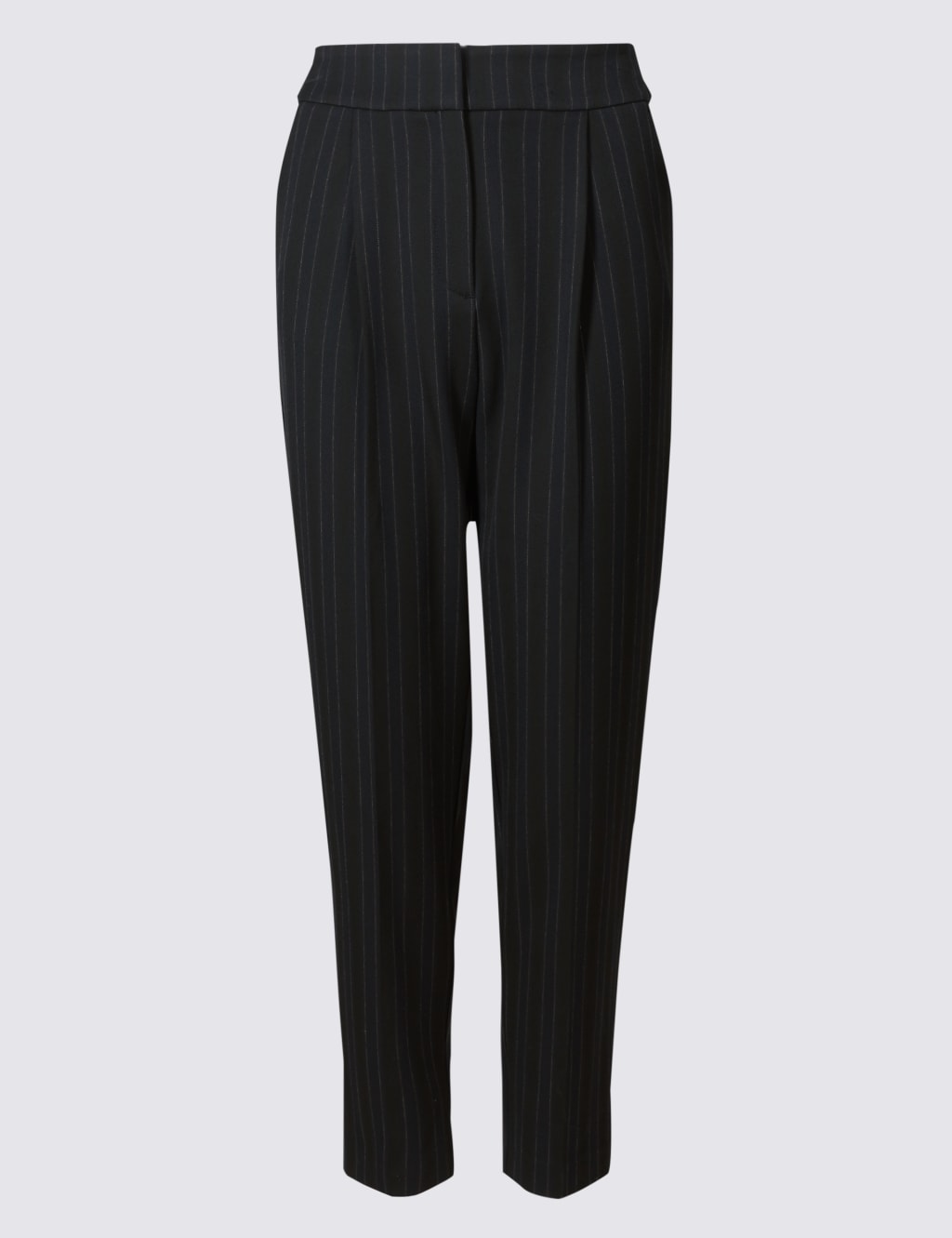 Striped Tapered Leg Trousers Limited Edition M&S