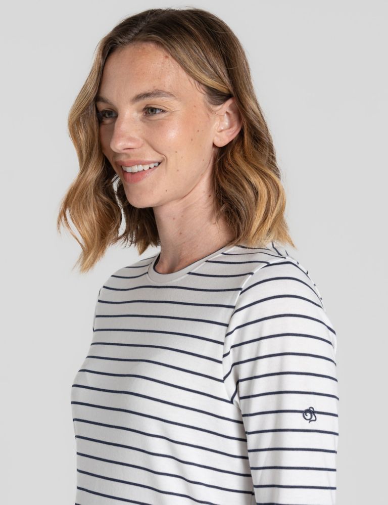 Striped Top with Cotton 2 of 4