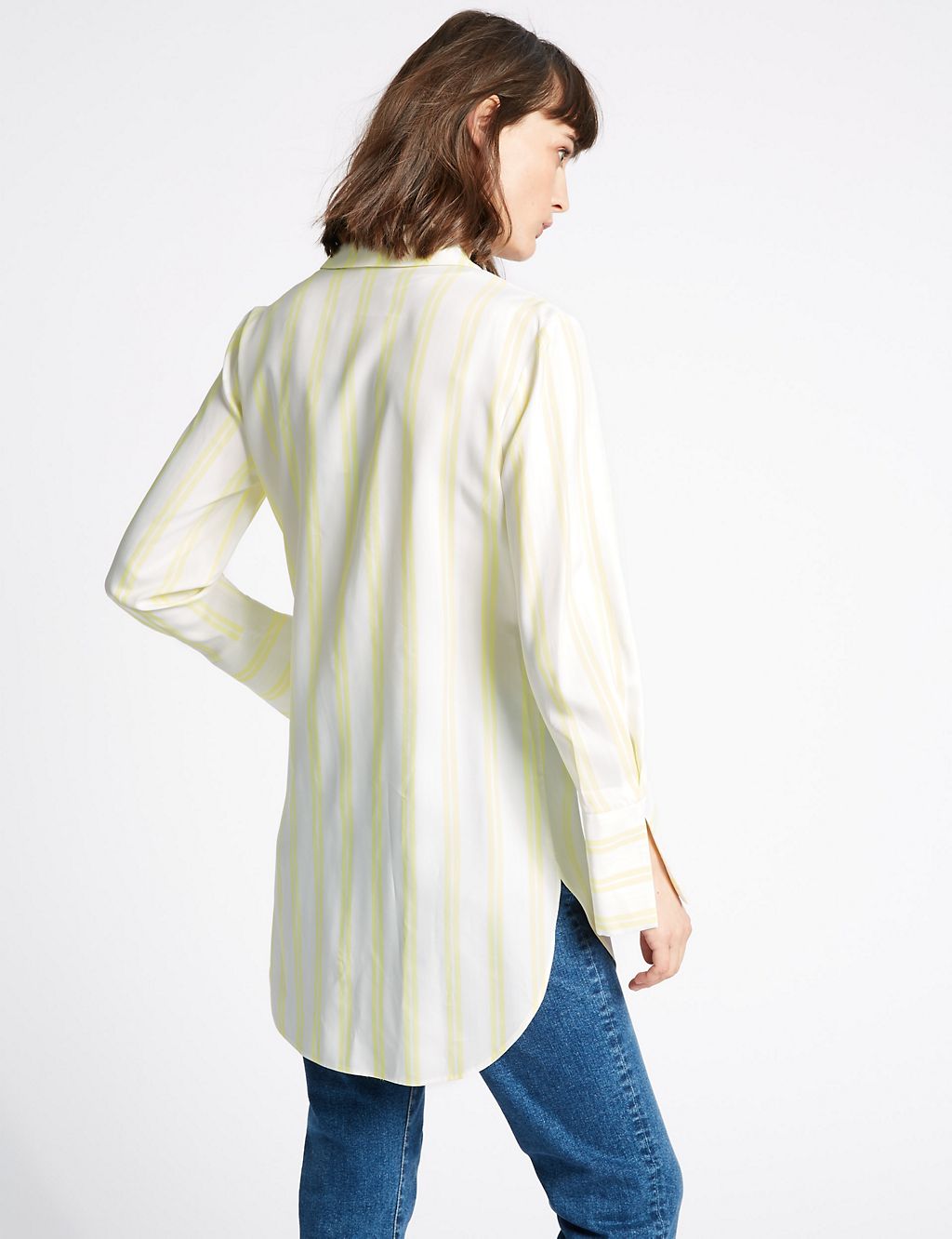 Striped Twisted Long Sleeve Shirt 4 of 4