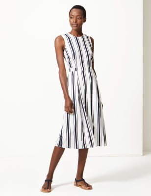 Marks and 2025 spencer striped dress