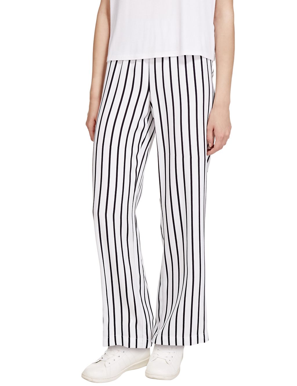 Striped Wide Leg Trousers 2 of 4