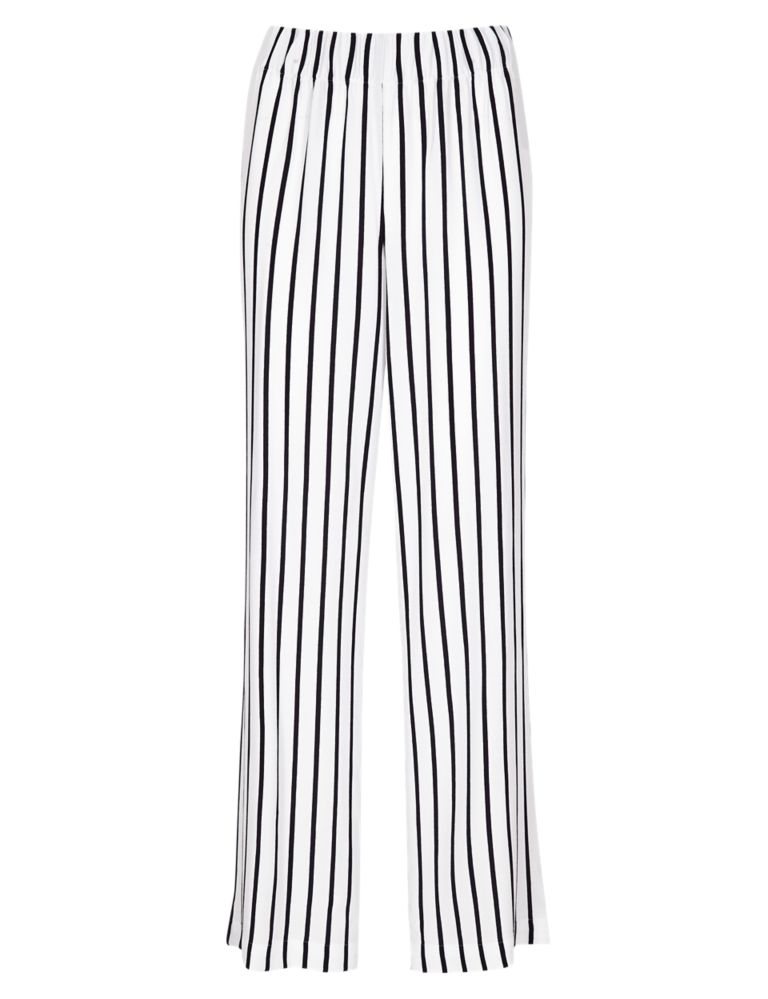 Striped Wide Leg Trousers 3 of 4