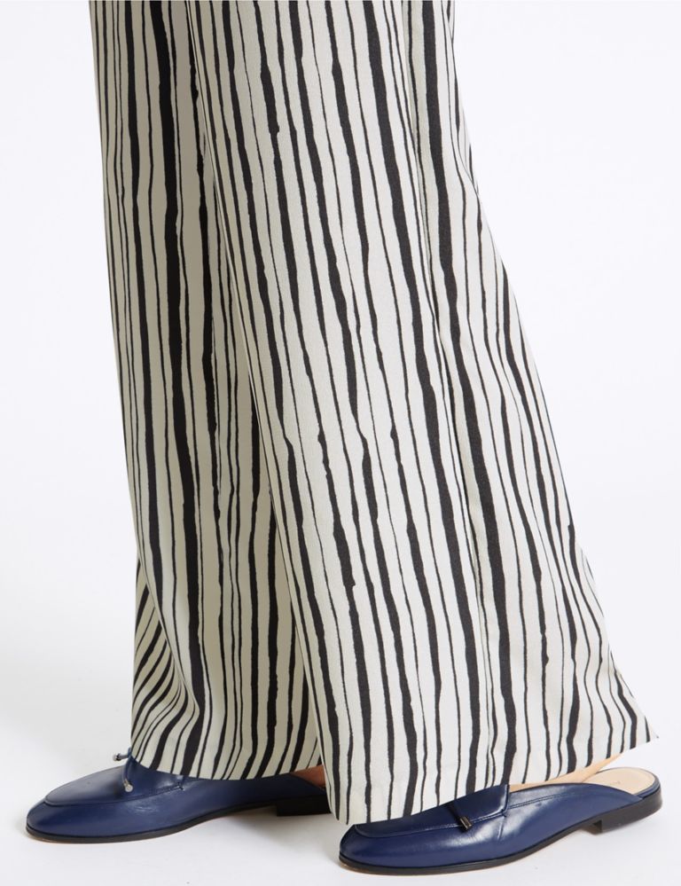 Striped Wide Leg Trousers 6 of 6