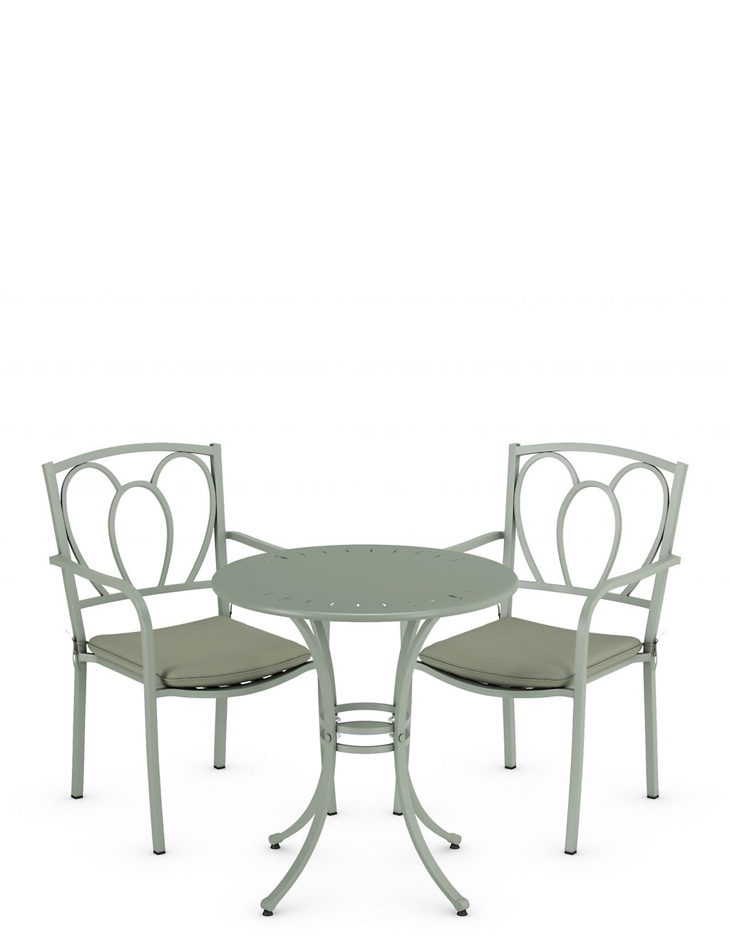 Stroud 2 Seater Bistro Table & Chairs 1 of 6