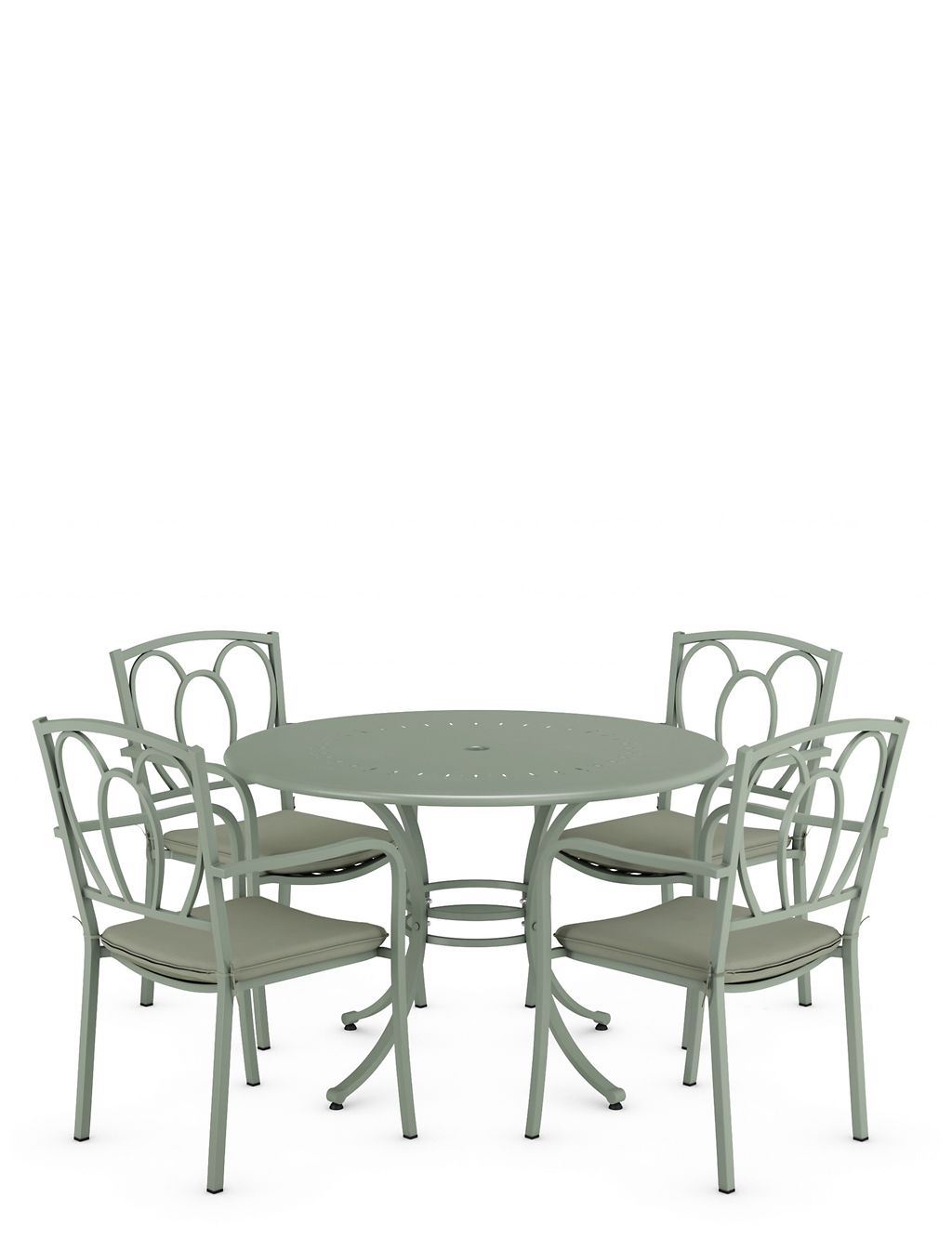Stroud 4 Seater Garden Table & Chairs 1 of 6