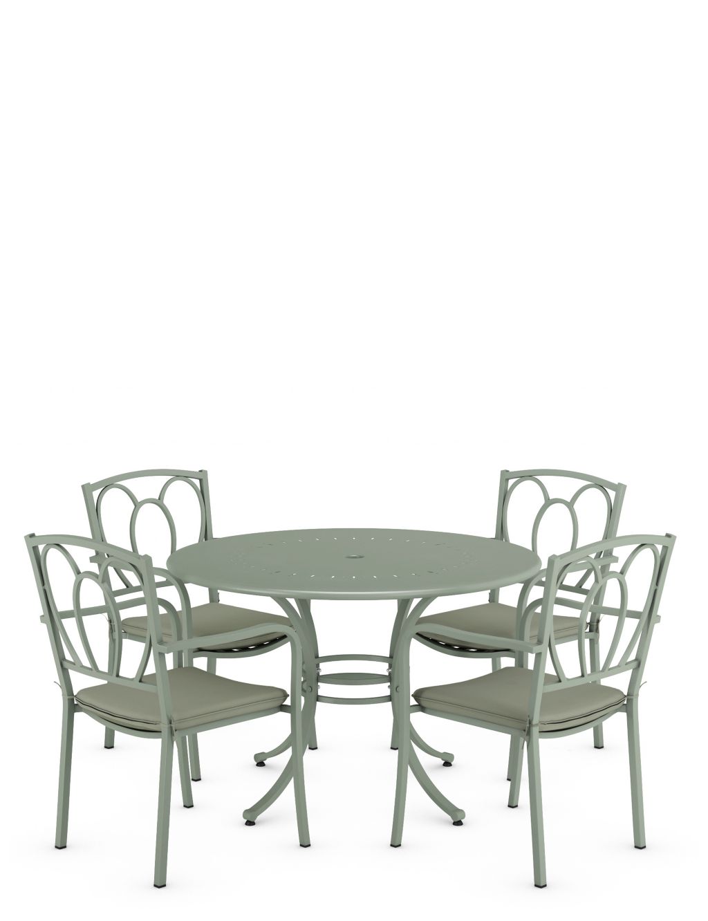 Stroud 4 Seater Garden Table & Chairs 1 of 6