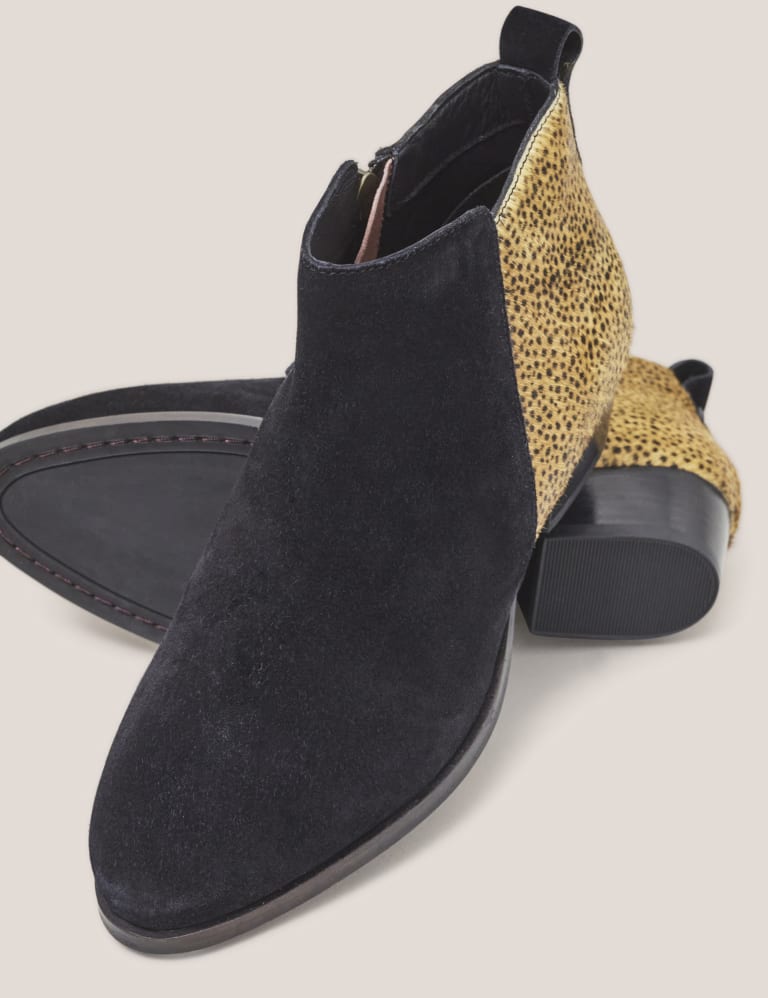 Animal ankle boots hotsell