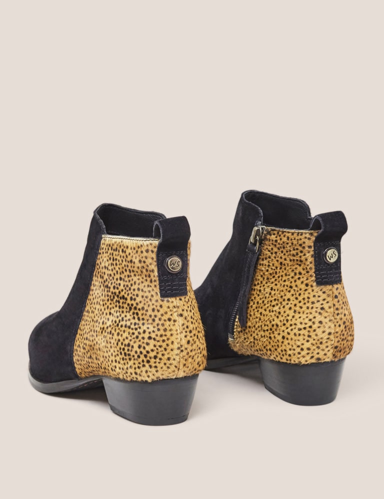 BLANCHE LEOPARD Animal Print Booties