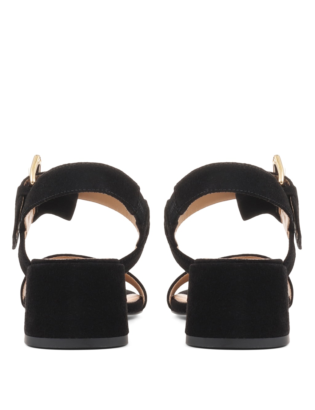 Suede Ankle Strap Block Heel Sandals Jones Bootmaker M&S