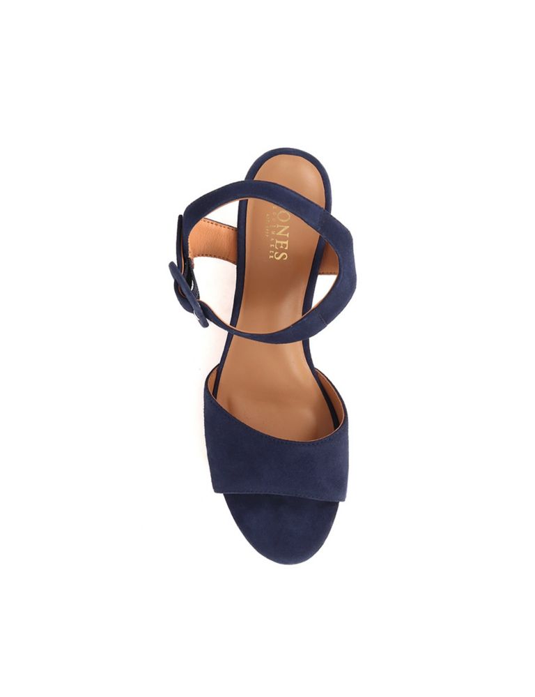 Suede Ankle Strap Wedge Sandals 5 of 7