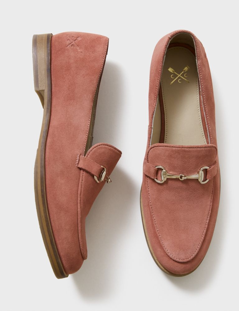 Suede Bar Loafers 4 of 5