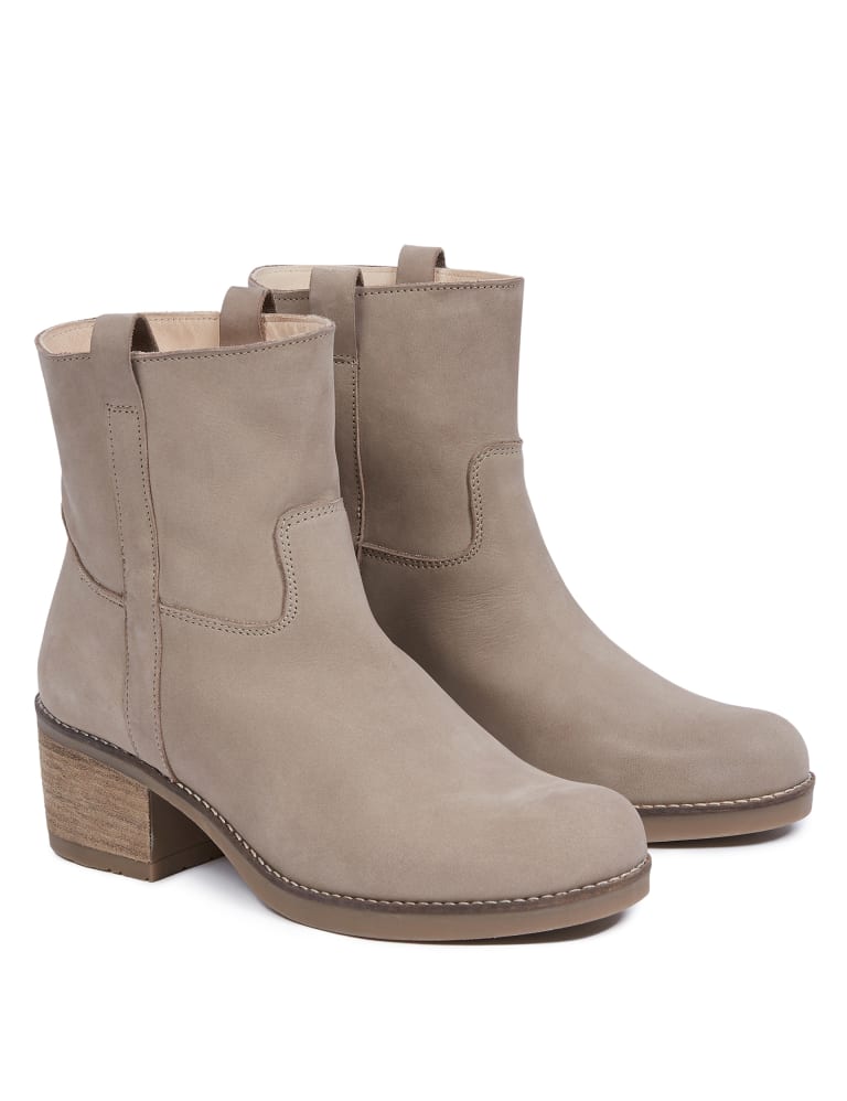 Square heel ankle snow boots cheap