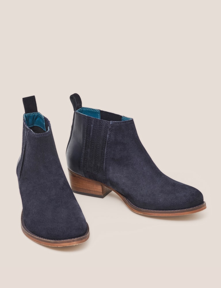 Something navy 2024 parker suede boot
